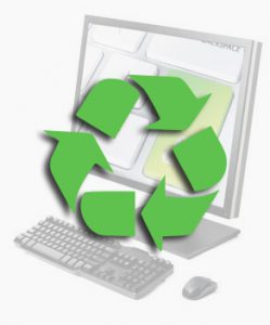 Recycling and destruction of computer equipment