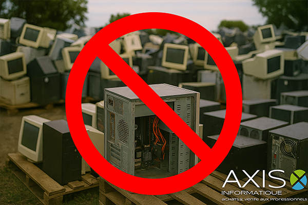 Recyclage de Parc Informatique - Axis Informatique rachète votre Parc Informatique : Ordinateurs, Portables, Tablettes et Smartphones